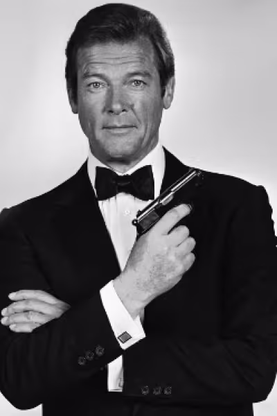 CIBASS Roger Moore as James Bond principal