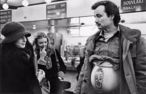 BIll Murray y Gilda Radner