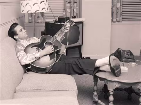 CIBASS Johnny Cash en 1958