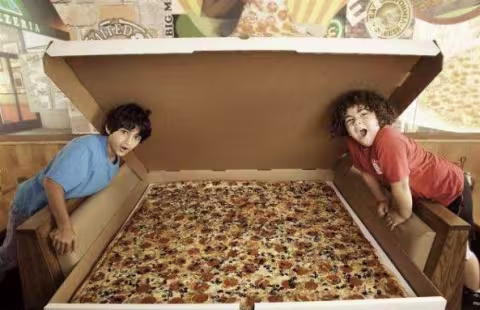 CIBASS Una de las pizzas más grandes del mundo