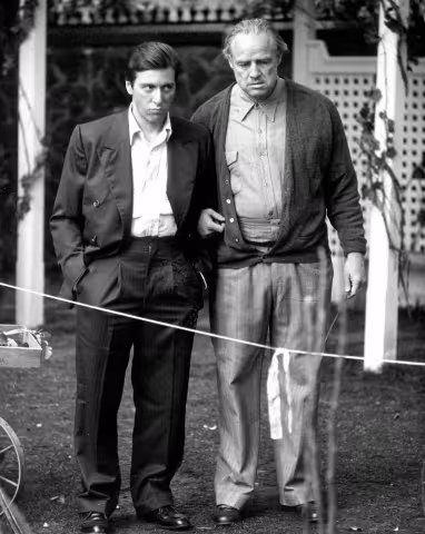 Behind the Scenes Photos from The Godfather Trilogy (6)