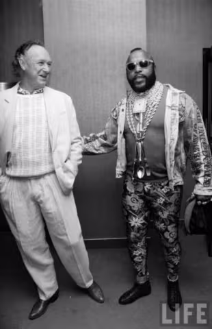 CIBASS Gene hackman y Mr T