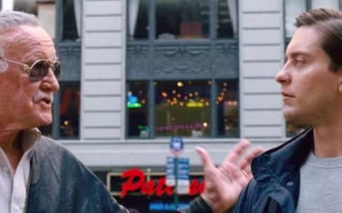 Stan Lee en Spiderman