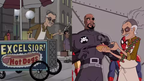 Stan Lee en Phineas y Ferb 
