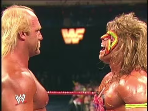 CIBASS hulk hogan vs the ultimate warrior