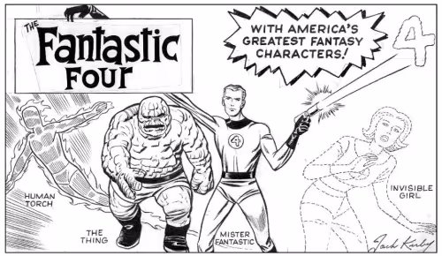 CIBASS Los Cuatro Fantásticos de Jack Kirby