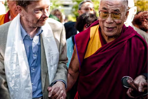 CIBASS Eckhart Tolle con el Dalai Lama