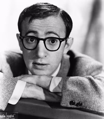 Early 1960's, New York City, New York, USA --- Woody Allen --- Image by © Michael Ochs Archives/Corbis