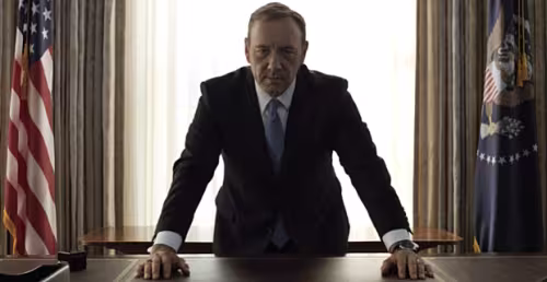 Frank Underwood en la casa blanca. Capítulo 26 de la 2ª Temporada