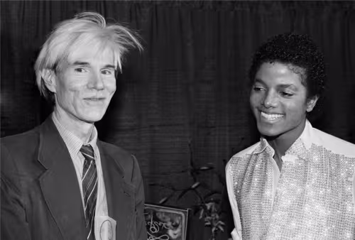 Michael Jackson y Andy Warhol