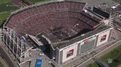 CIBASS WrestleMania vista aerea