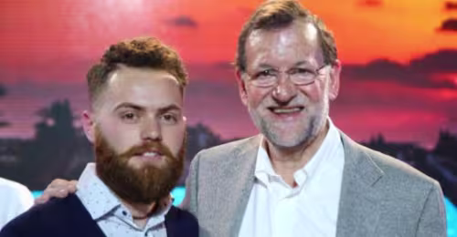 CIBASS Mariano Rajoy y su hipster amaestrado