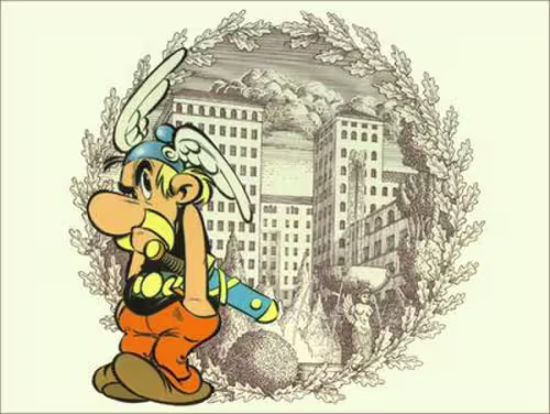 CIBASS Asterix la residencia de los dioses uno